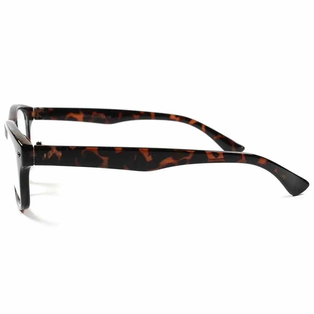 Vintage Retro Fashion Stylish Nerd Tortoise Clear Lens Eye Glasses Frame